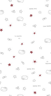 白色背景星星图案纹理