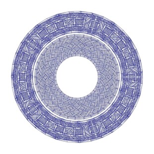传统竹编装饰无缝纹样