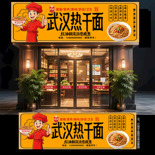 武汉热干面门头