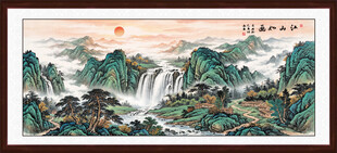 富山春居图