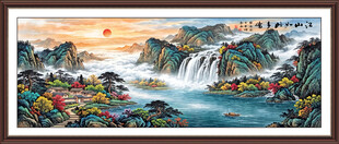 国画山水画