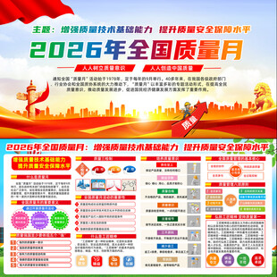  2026质量月图片