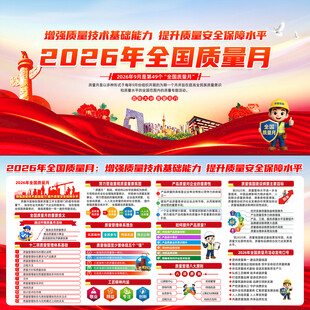 2026年全国质量月