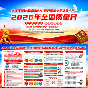 2026年全国质量月