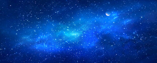 蓝色星空吊顶