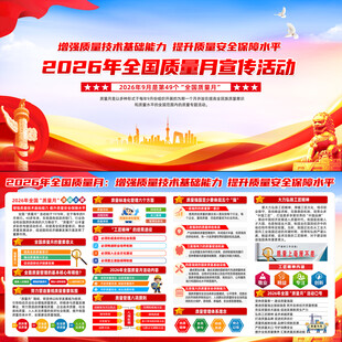 2026年全国质量月