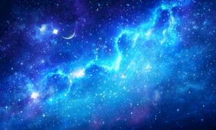 梦幻绚丽宇宙星空背景图