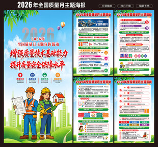 2026质量月海报