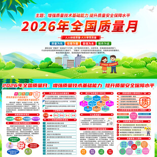 2026年全国质量月图片