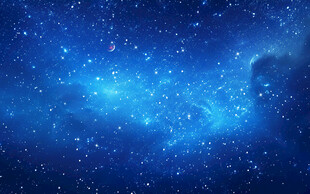 梦幻绚丽宇宙星空背景图