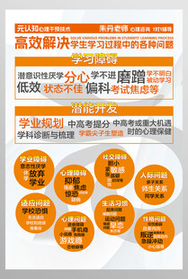 心理辅导咨询宣传灯箱