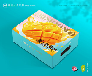 芒果包装 金煌芒礼盒
