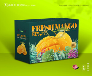 芒果包装 金煌芒礼盒