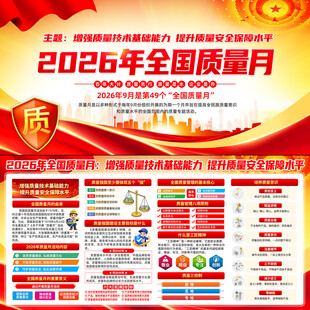 2026年全国质量月