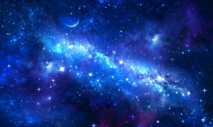 璀璨星空背景
