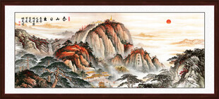 五岳独尊泰山日出