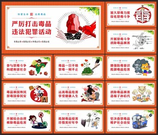 禁毒海报