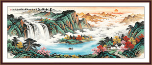 中国山水装饰画