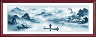 新中式水墨画
