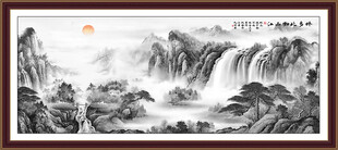 水墨江山如画