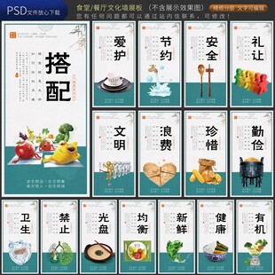 食堂展板