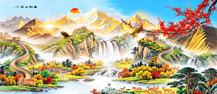 日照金山 