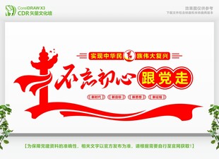 不忘初心主题