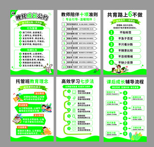 托管班文化墙