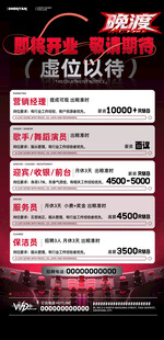 招聘海报