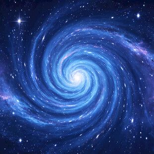 漩涡星空背景