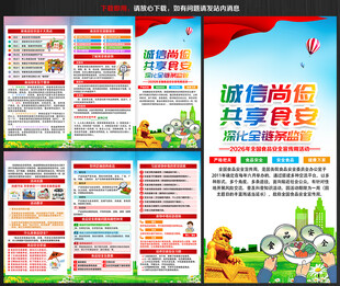 2026年食品安全宣传周三折页