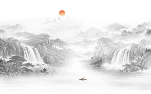国画山水