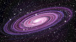 紫色旋涡宇宙太空