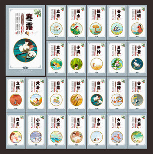 二十四节气文化墙