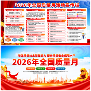 2026年全国质量月