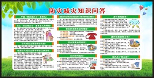防灾减灾宣传栏