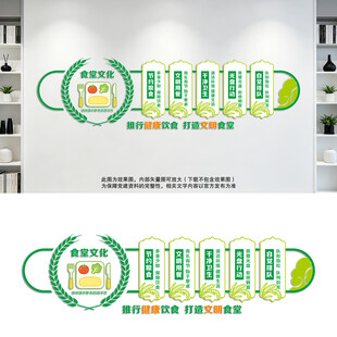 食堂文化墙