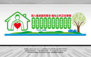 医防融合文化墙
