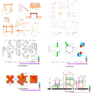 滑梯CAD