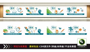 校园长廊文化墙