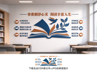 阅读文化墙