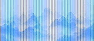 中式线条山水画