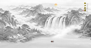 国画水墨画