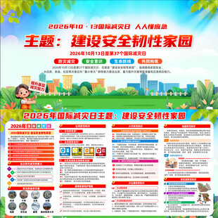 2026年国际减灾日