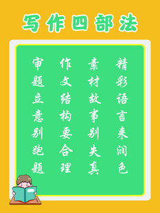 写作四部法学习海报