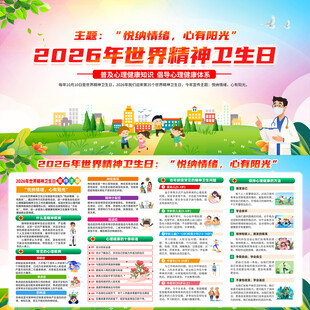 2026年世界精神卫生日