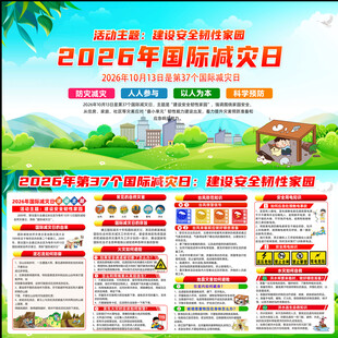 2026年国际减灾日