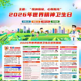 2026年世界精神卫生日