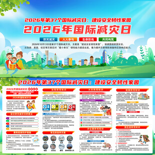 2026年国际减灾日