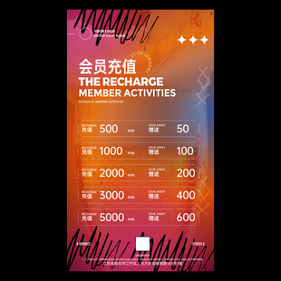 酒吧会员充值优惠